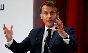 الرئيس الفرنسي إيمانويل ماكرون