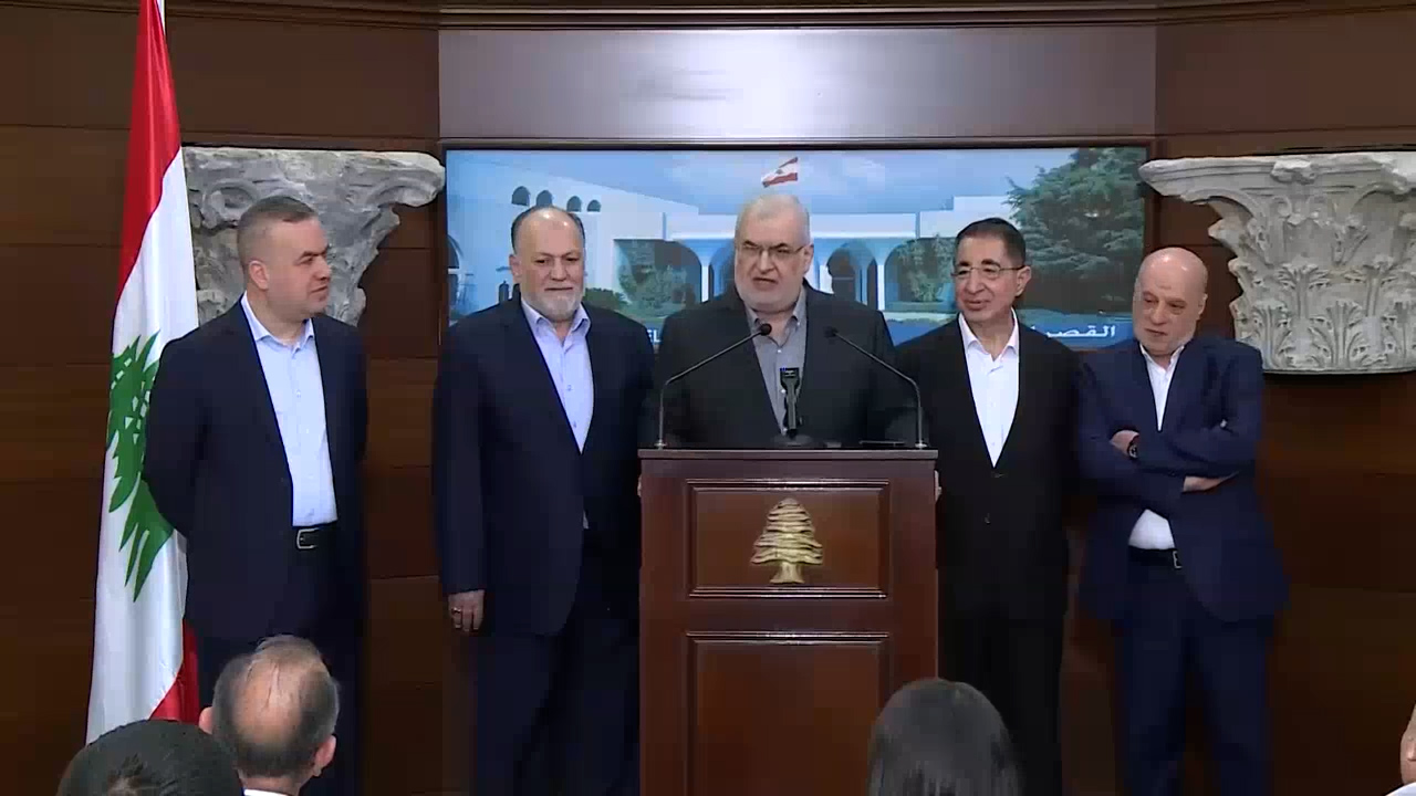 النائب رعد من القصر الجمهوري