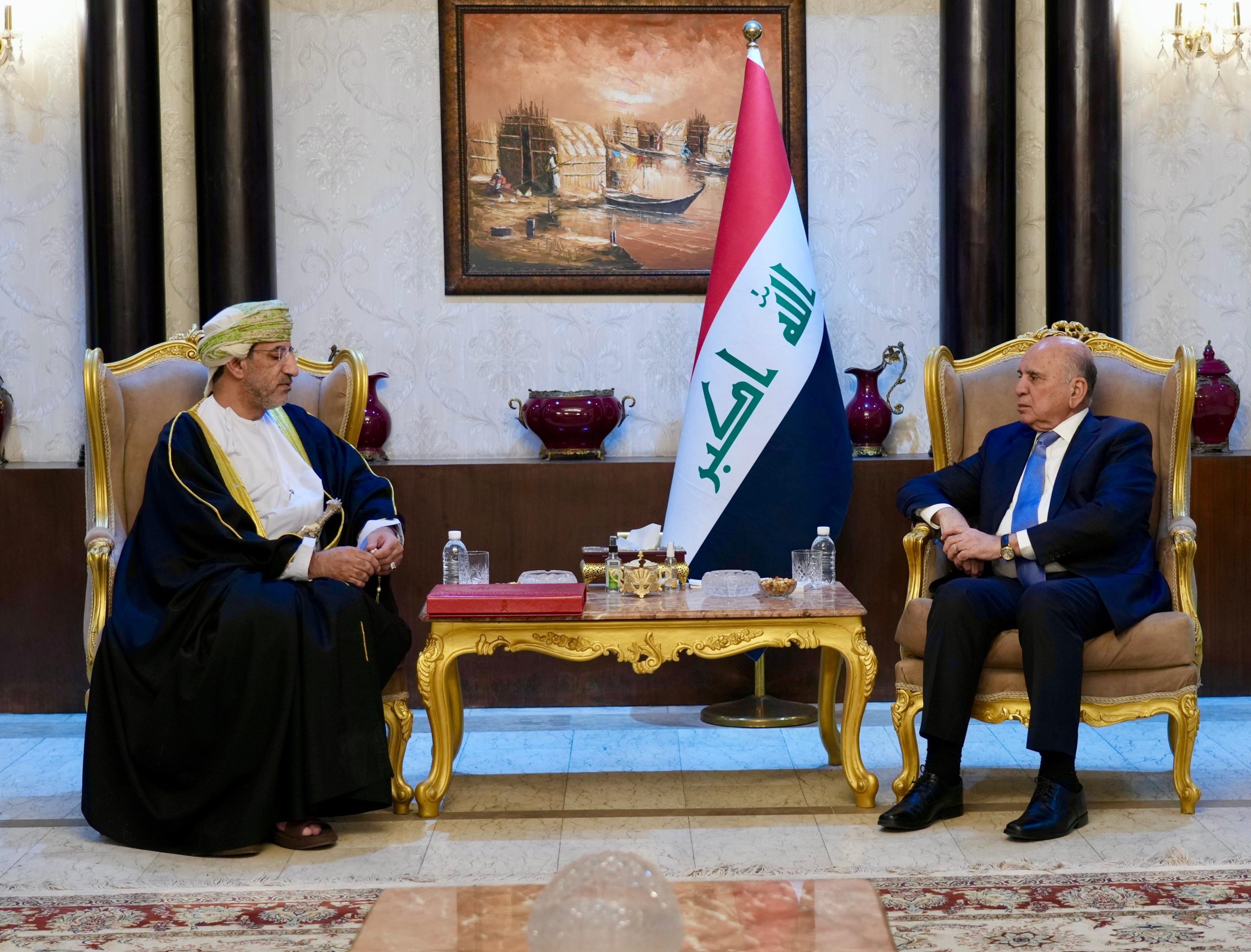 نائب رئيس مجلس الوزراء وزير الخارجية، فؤاد حسين