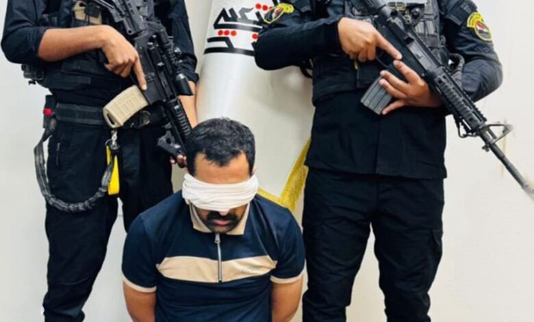 الإطاحة بأحد عناصر داعش الارهابي في محافظة الأنبار