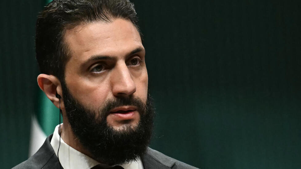 الرئيس السوري الانتقالي، أحمد الشرع