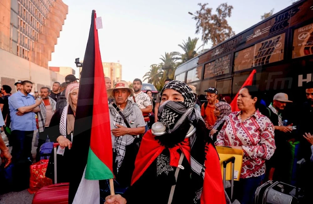 "قافلة الصمود" تنطلق من تونس