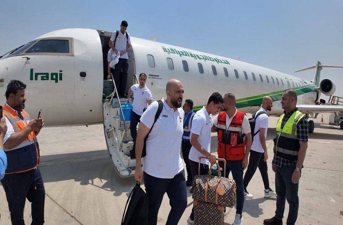 منتخبنا الوطني يعود إلى بغداد