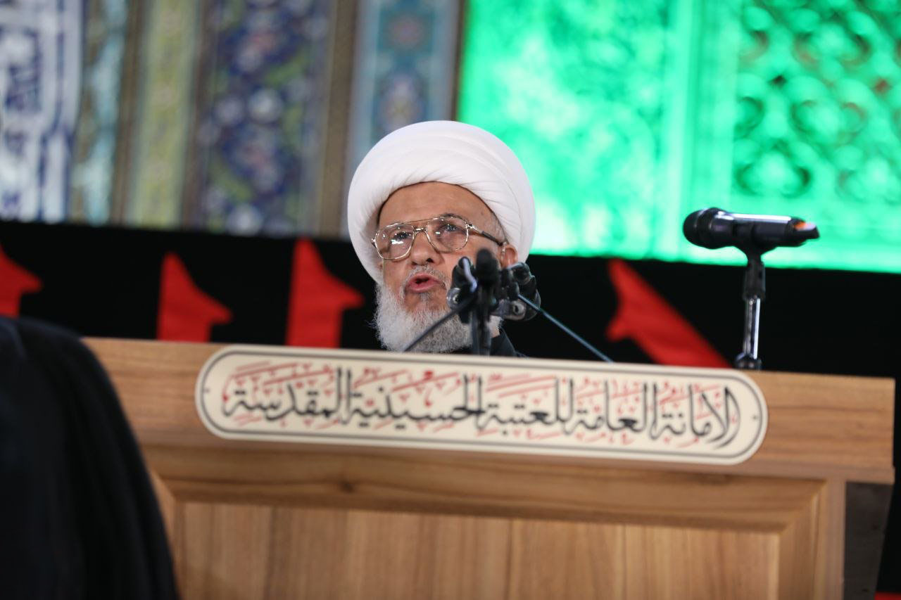 ممثل المرجعية الدينية العليا الشيخ عبد المهدي الكربلائي