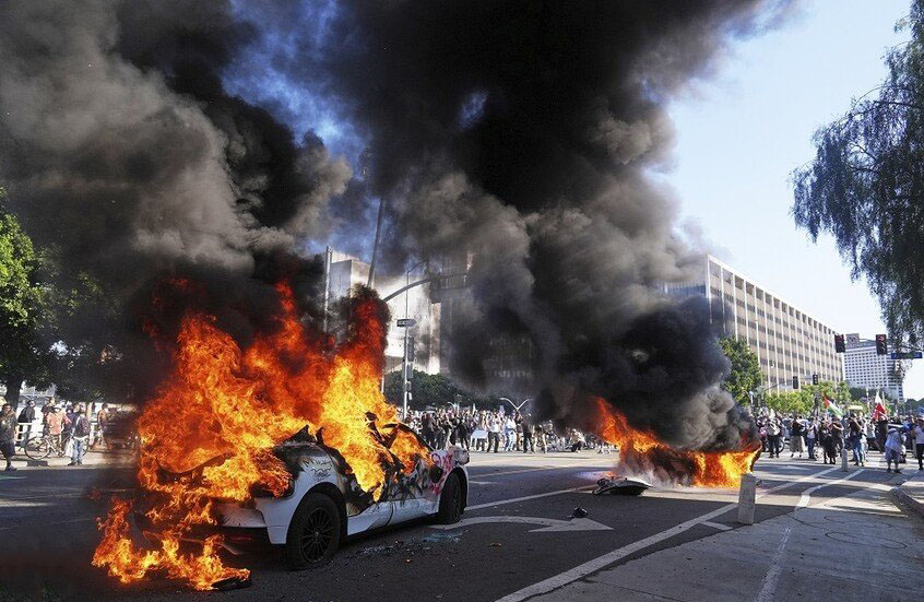 احتجاجات ضد سياسة الهجرة الأمريكية