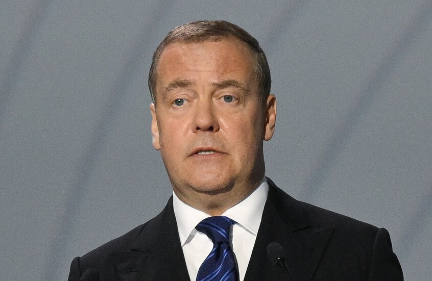 نائب رئيس مجلس الأمن الروسي دميتري مدفيديف