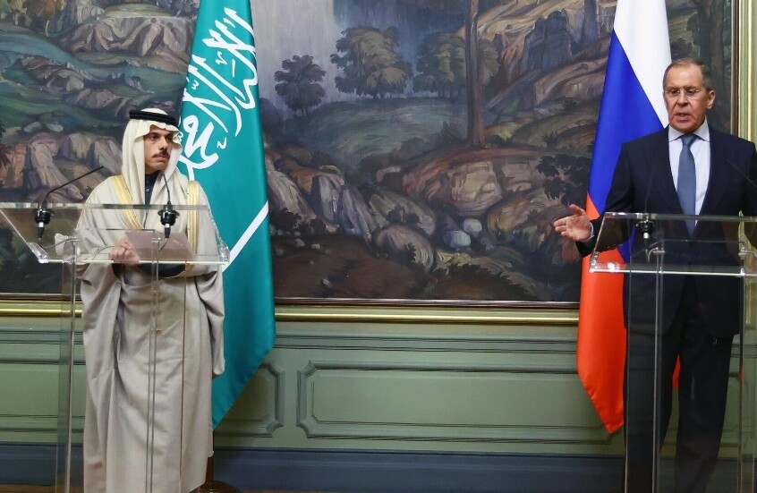وزير خارجية روسيا والسعودية