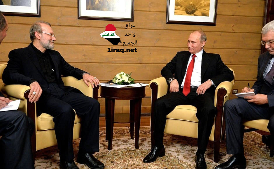 بوتين يستقبل لاريجاني