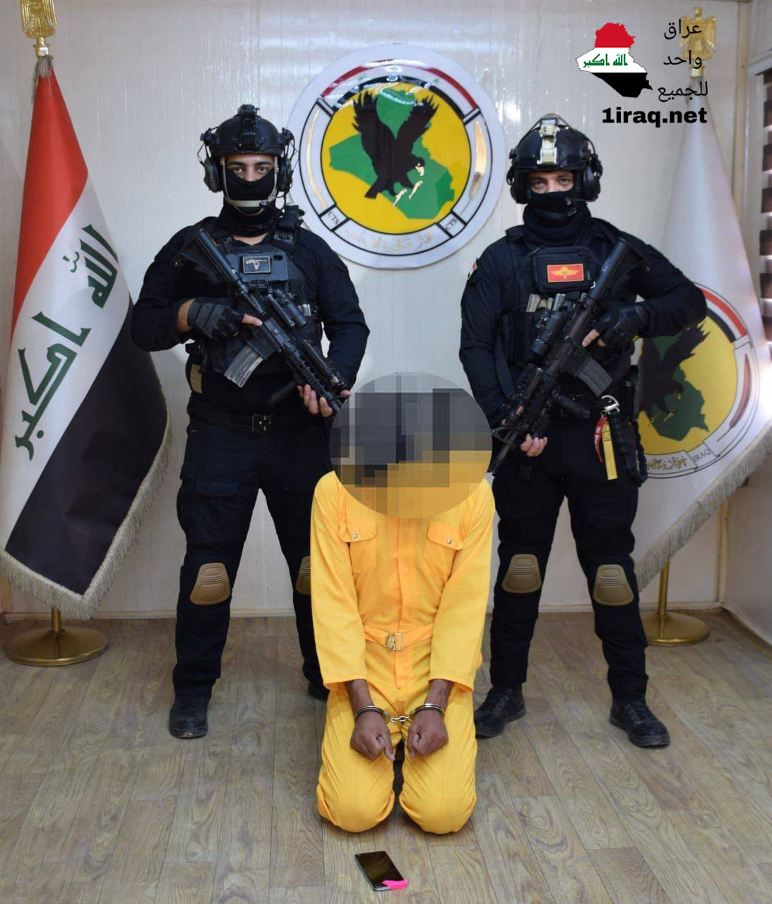 جهاز مكافحة الإرهاب يلقي القبض على أحد أخطر الإرهابيين في بغداد