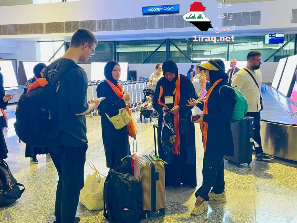 مطار كركوك يستقبل أولى رحلات زوار الأربعين قادمة من تركيا