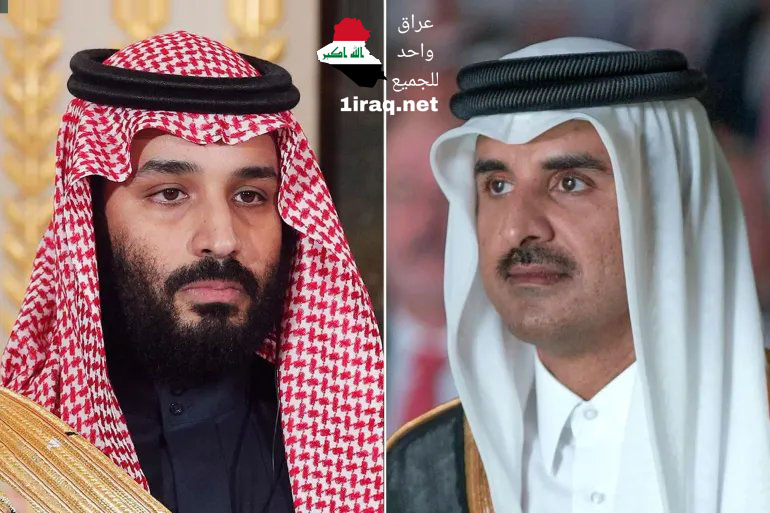 ولي العهد السعودي يدين باتصال هاتفي مع أمير قطر الهجوم الصهيوني