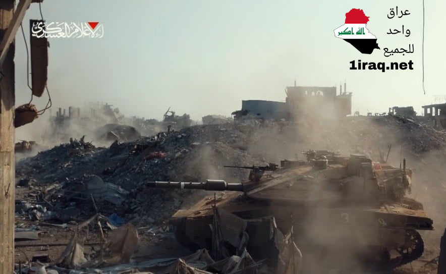 القسّام تعلن استهداف 3 دبابات "ميركافا" جنوبي حي الزيتون في مدينة غزة