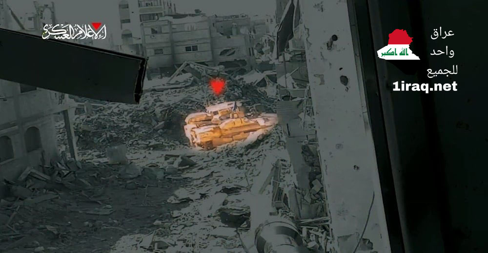 اعلام الاحتلال: مقتل 4 جنود في انفجار عبوة ناسفة بدبابة وإطلاق نار في جباليا شمال غزة