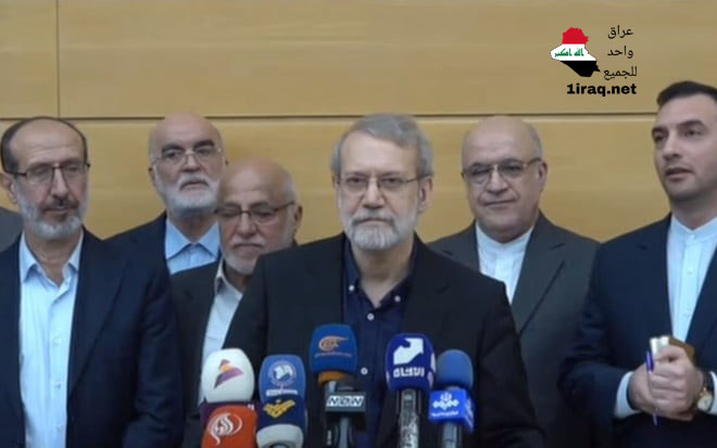 أمين المجلس الأعلى للأمن القومي الإيراني، علي لاريجاني