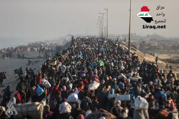 عودة النازحين إلى مناطق سكناهم في غزة