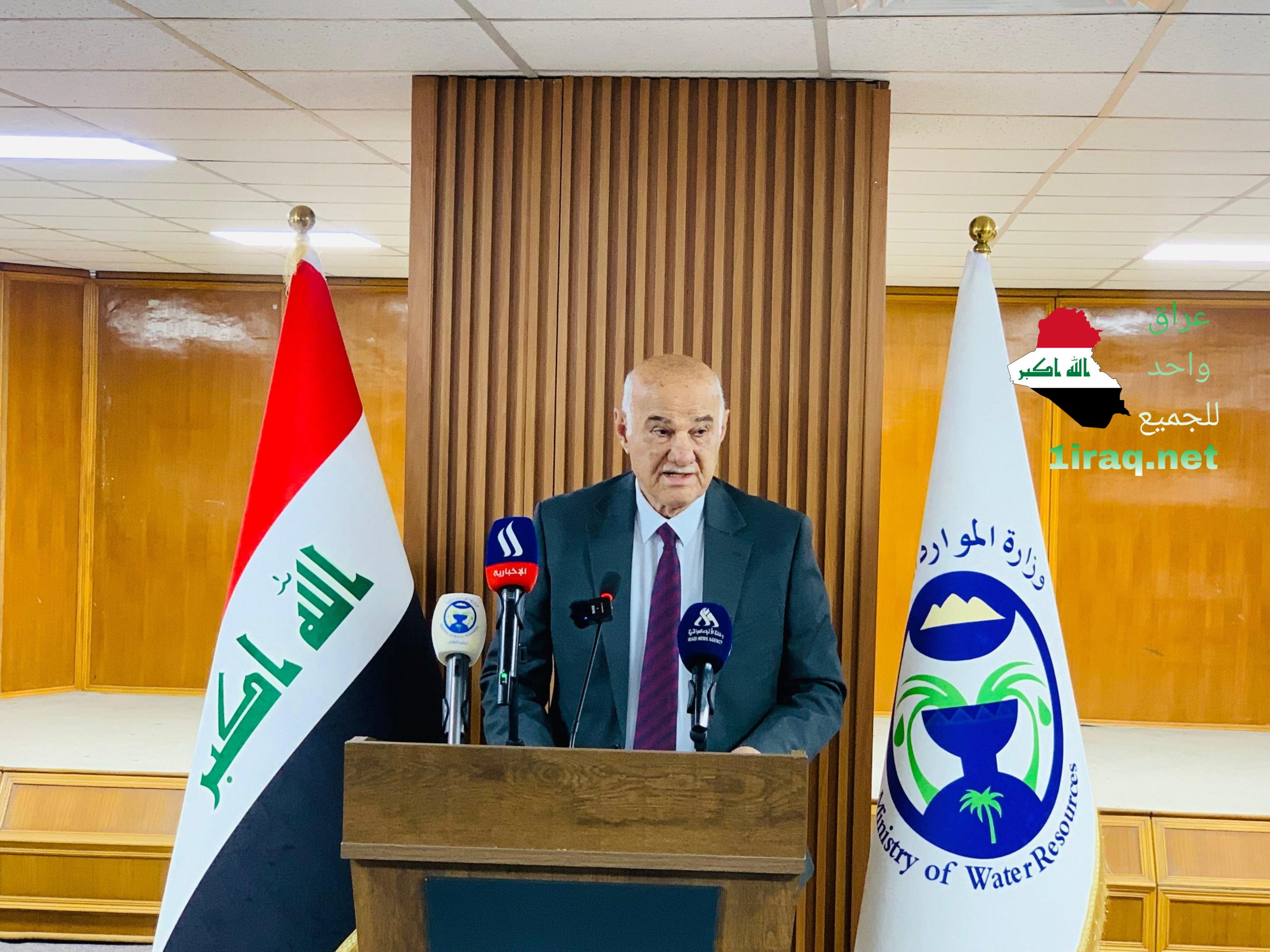 طالبنا الجانب التركي بزيادة إطلاقات نهري دجلة والفرات