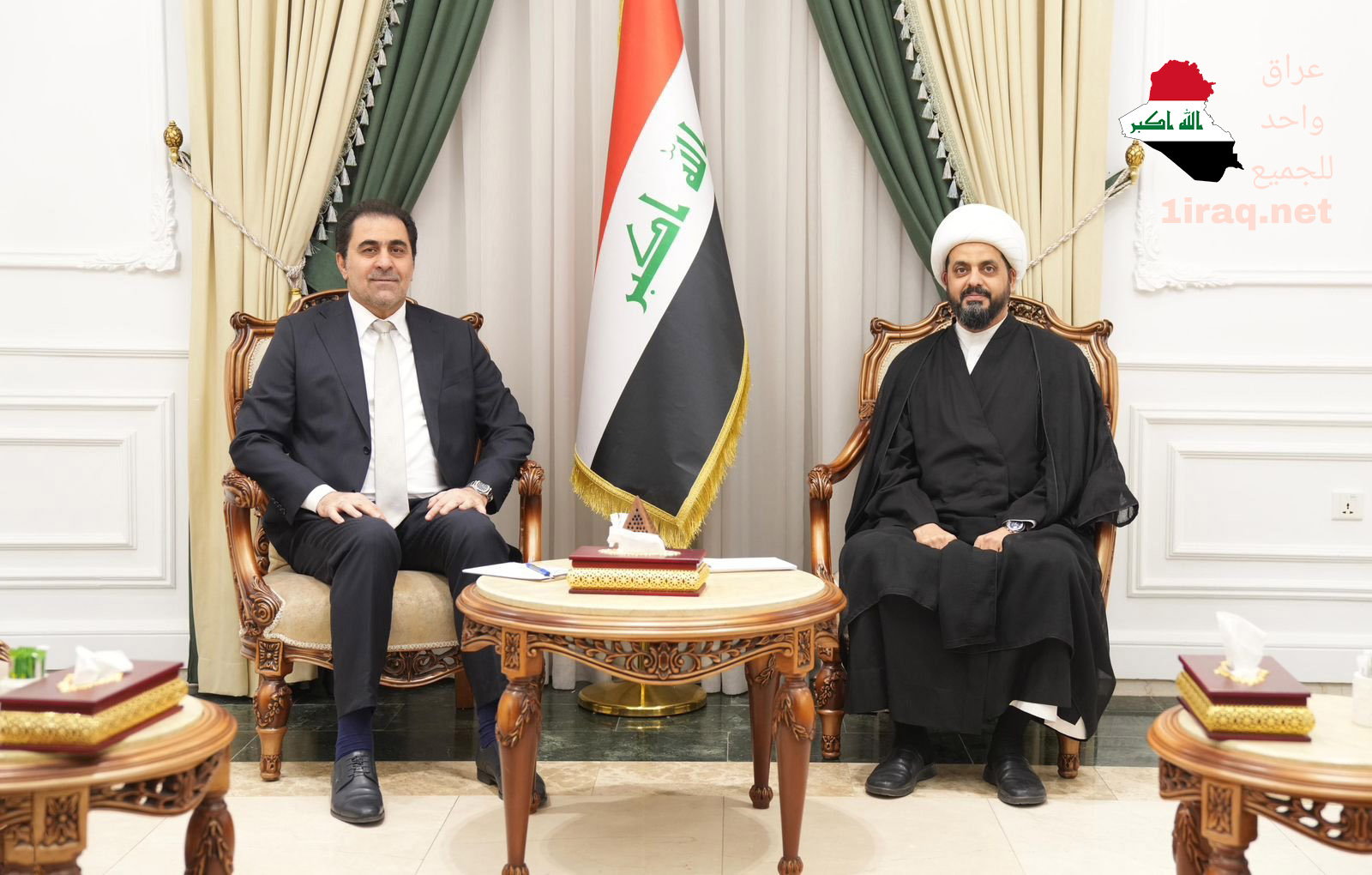 المندلاوي والشيخ الخزعلي