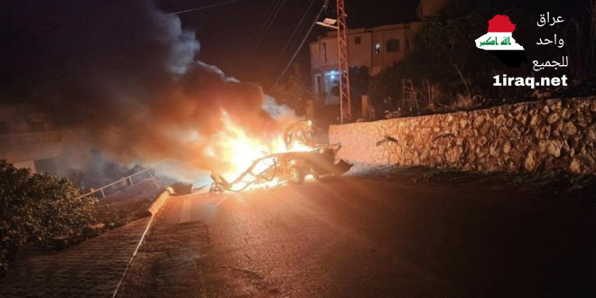 غارتين للعدو الصهيوني جنوبي لبنان